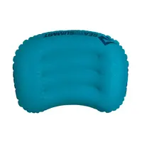 Синя надувна подушка Aeros Ultralight Pillow 12х36х26см