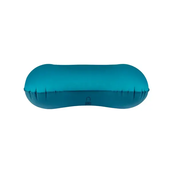 Синя надувна подушка Aeros Ultralight Pillow 12х36х26см