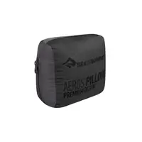 Серая надувная подушка Aeros Premium Pillow Deluxe - 14х56х36см