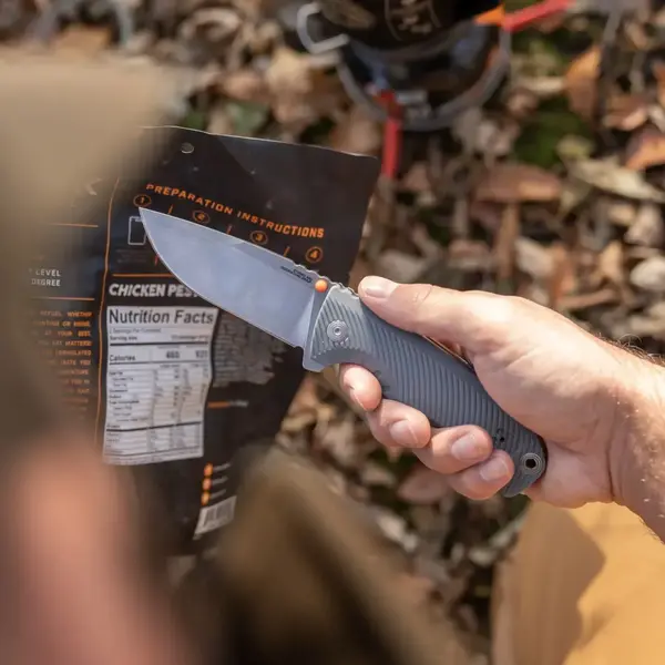 Раскладной нож SOG Tellus FLK - Wolf Grey