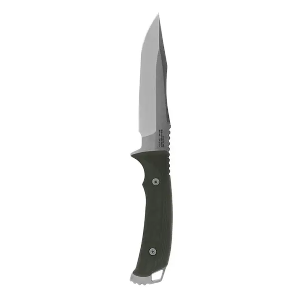 Нож SOG Pillar, Stone Washed/Satin/S35VN - Черный