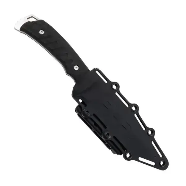 Нож SOG Pillar, Stone Washed/Satin/S35VN - Черный