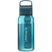 LifeStraw Go Filter Bottle, 1L, Laguna Teal   LifeStraw Go Filter Bottle, 1L, Laguna Teal