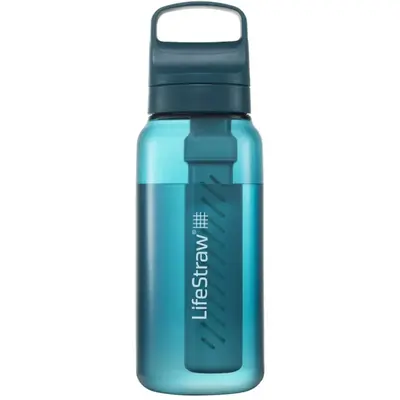 Бутылка-фильтр для воды LifeStraw Go Filter Bottle, 1 л, Laguna Teal