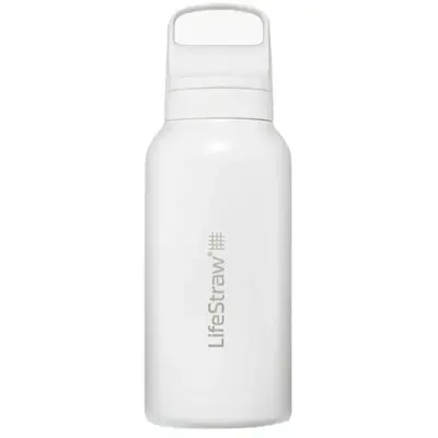 Бутылка-фильтр для воды LifeStraw Go SS Filter Bottle, 1 л, Polar White