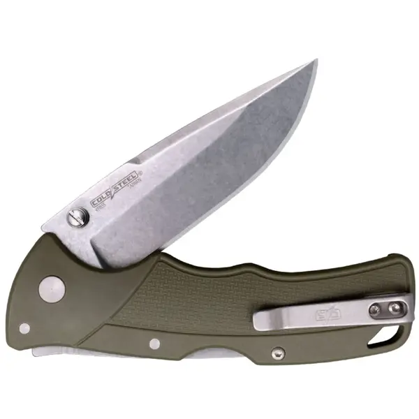 Зеленый нож складной Cold Steel Verdict 3", OD