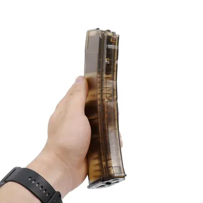 Магазин для АК коробчатий прозорий темний