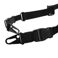 Ремінь 2-точковий Kiborg чорний для АК,РПК