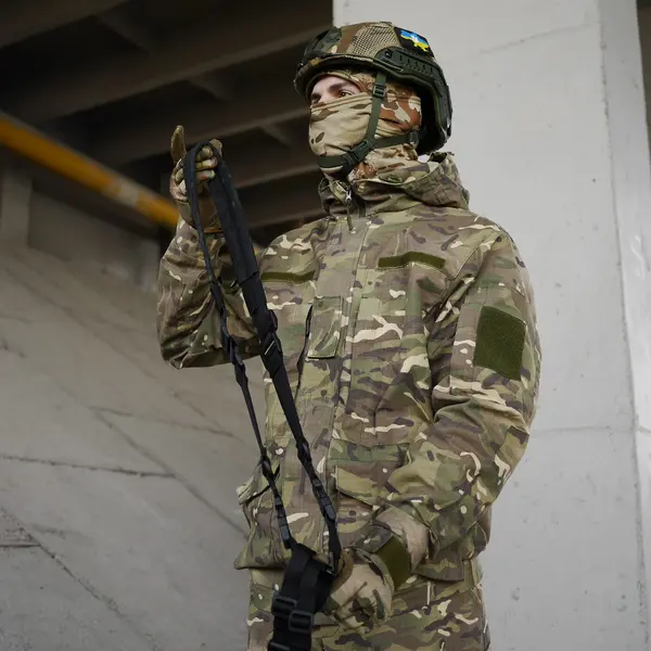 Ремінь 2-точковий Kiborg Dark Multicam для АК,РПК