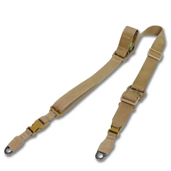 Ремінь 2-точковий Kiborg Gun Sling G-2 з пряжкою швидкого регулювання Triple-X Coyote