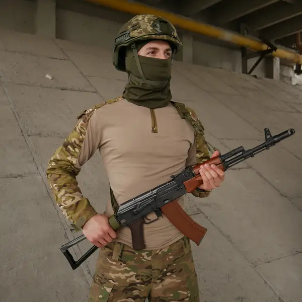 Ремінь 3-х точковий ПОЛІАМІДНИЙ для АК,РПК олива