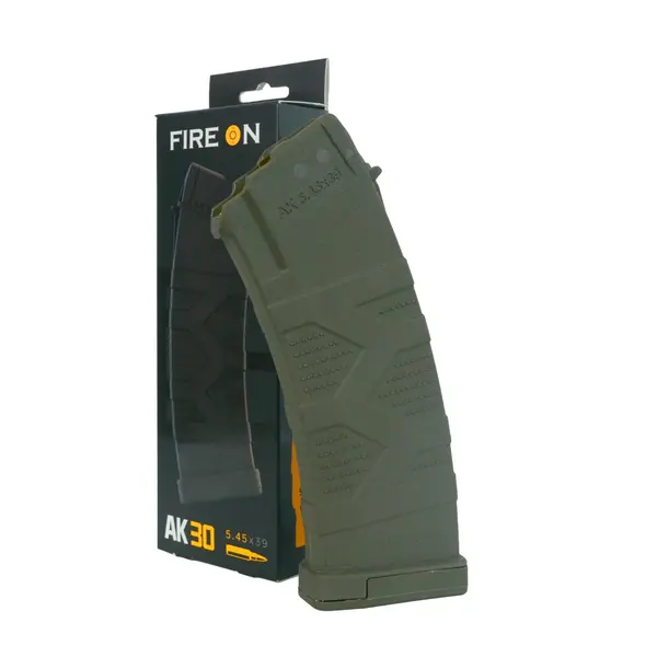 Магазин FireON АК30 5,45*39 Олива / Желтый податель