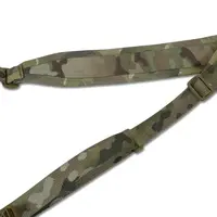 Двухточечный оружейный ремень с быстрой регулировкой Multicam USA с металлическими карабинами (2шт)