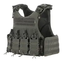 Бронежилет Kiborg Modular X-1 (Збільшена площа захисту) Khaki (без підсумків)