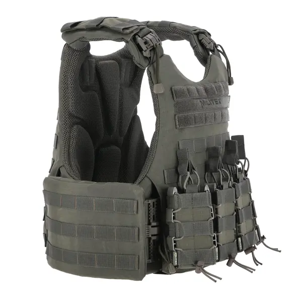 Бронежилет Kiborg Modular X-1 (Збільшена площа захисту) Khaki (без підсумків)