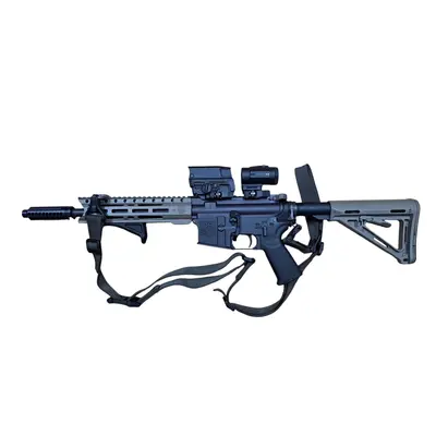 Комбінований дульний пристрій на AR-15, M-4, SCAR