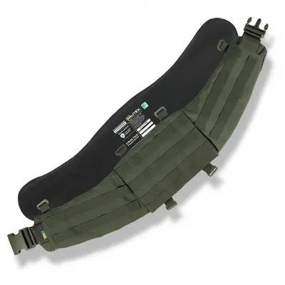 Пояс РПС Kiborg R-1 GEN.2 (S) Khaki з балістичним пакетом 2 клас захисту Militex