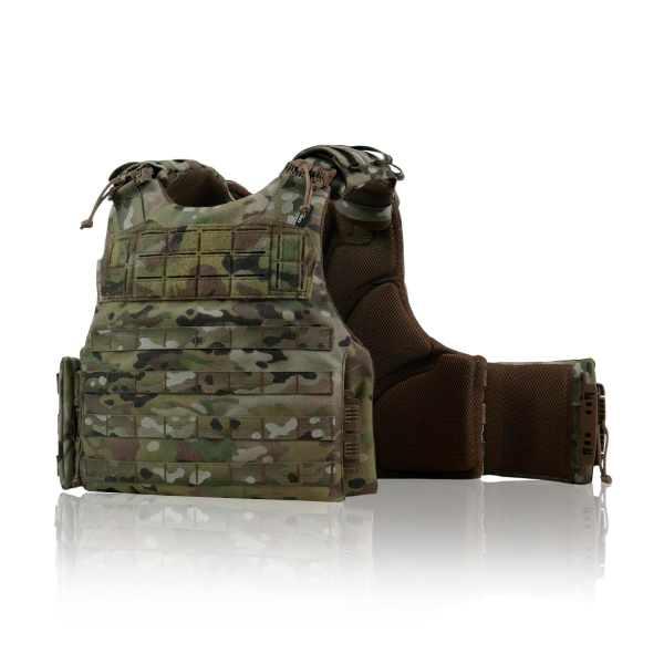 Бронежилет Militex Modular X-1 (Збільшена площа захисту) Cordura original USA Multicam L