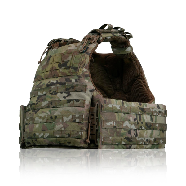 Бронежилет Militex Modular X-1 (Збільшена площа захисту) Cordura original USA Multicam L
