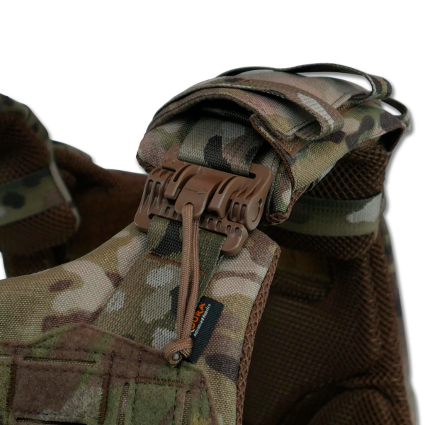 Бронежилет Militex Modular X-1 (Збільшена площа захисту) Cordura original USA Multicam L