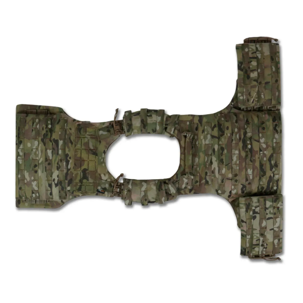 Бронежилет Militex Modular X-1 (Збільшена площа захисту) Cordura original USA Multicam L