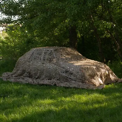 Маскирующая сетка Militex Дубовые листья 10х15м (площадь 150 кв.м.)