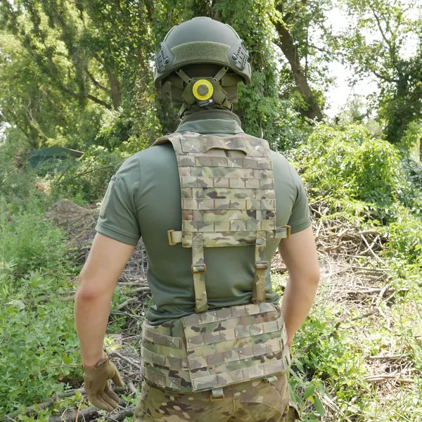 Ремені плечові (лямки) м'які для тактичних поясів РПС Мультикам