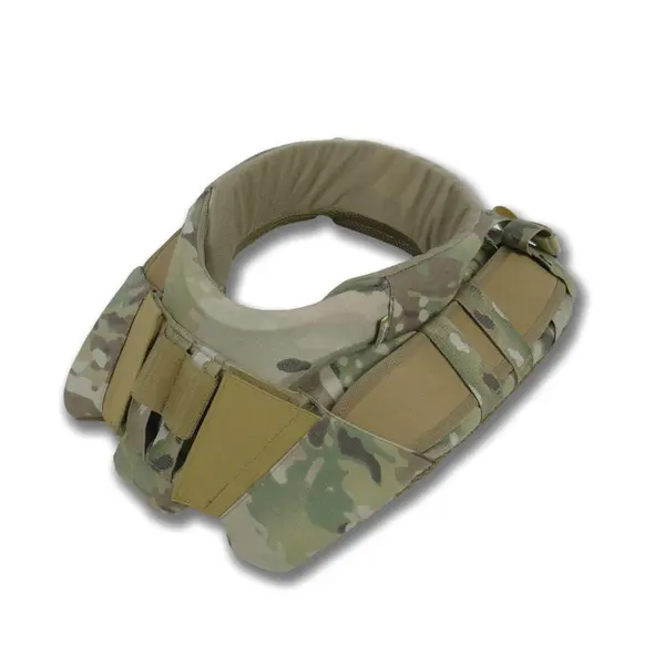 Захист шиї mod. 1 з балістичним пакетом Militex cordura USA Multicam