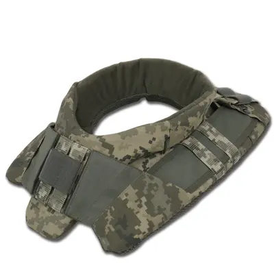 Захист шиї mod. 1 Kiborg з балістичним пакетом Militex Pixel