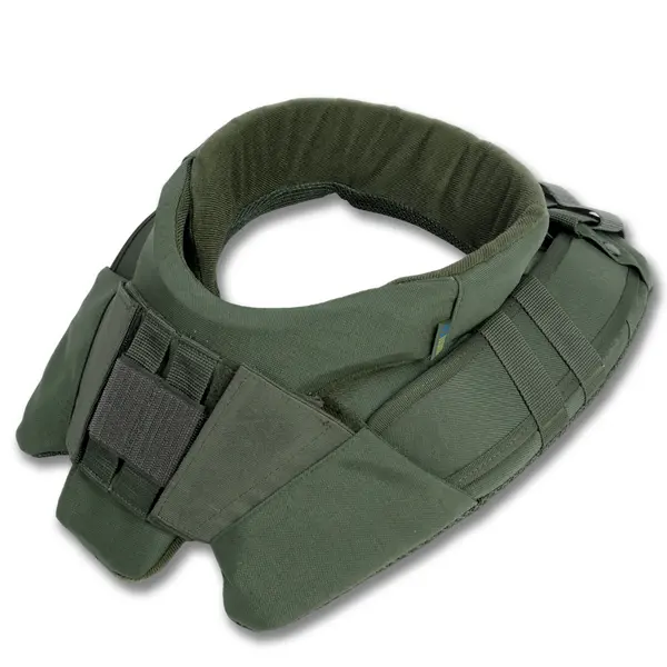 Захист шиї mod. 1 Kiborg з балістичним пакетом Militex Khaki