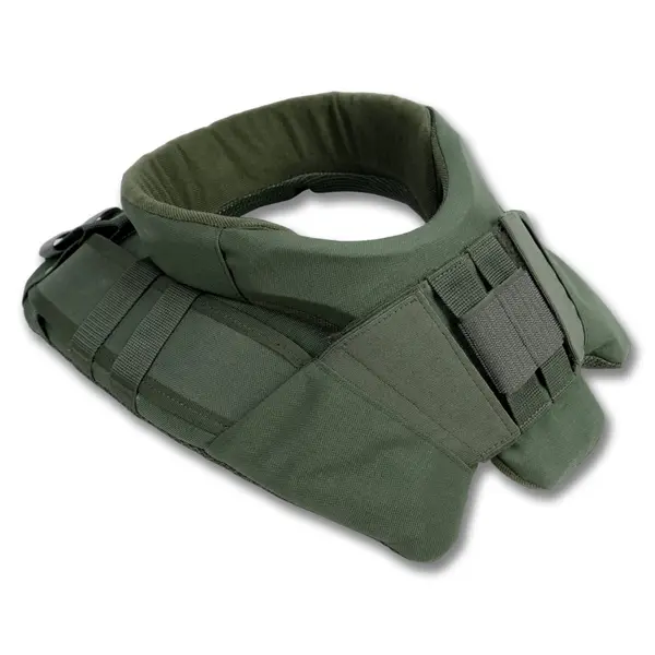 Захист шиї mod. 1 Kiborg з балістичним пакетом Militex Khaki