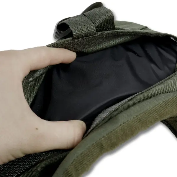 Захист шиї mod. 1 Kiborg з балістичним пакетом Militex Khaki