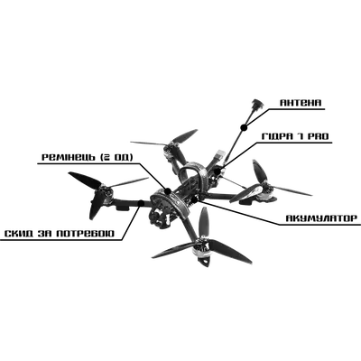 FPV ДРОН ГИДРА 7 PRO