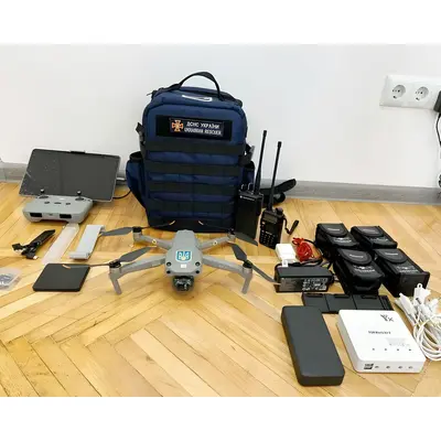 Дроноторба M (сумка для дрона) синяя