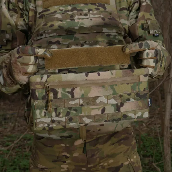 Захист живота (кишківник) з балістичним пакетом 1 клас захисту Militex cordura USA Multicam