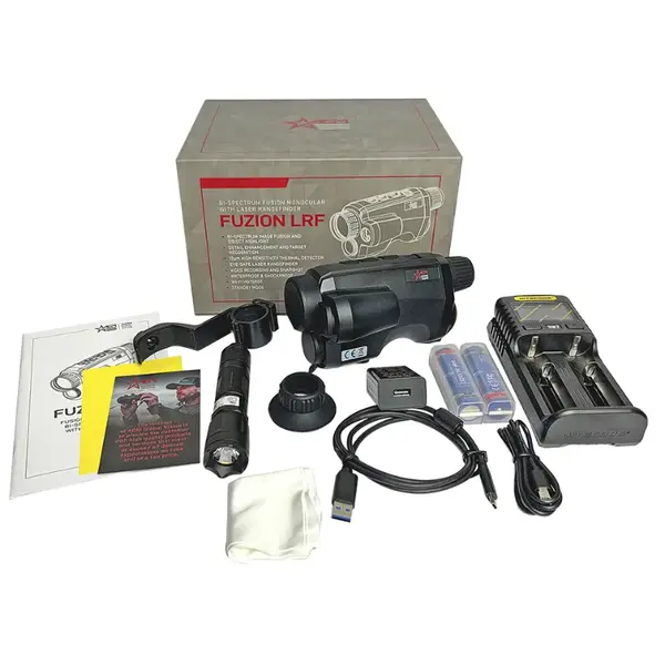 Тепловизионный монокуляр AGM Fuzion LRF TM25-384 (384x288), 1200м с дальномером