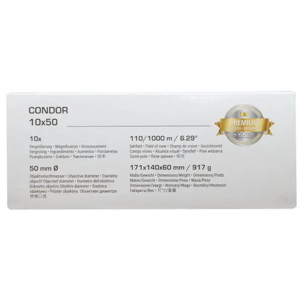 Бинокль Bresser Condor 10x50 UR WP