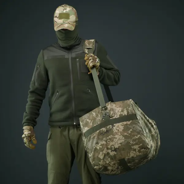 Сумка тактична Kiborg Military bag 130L Pixel