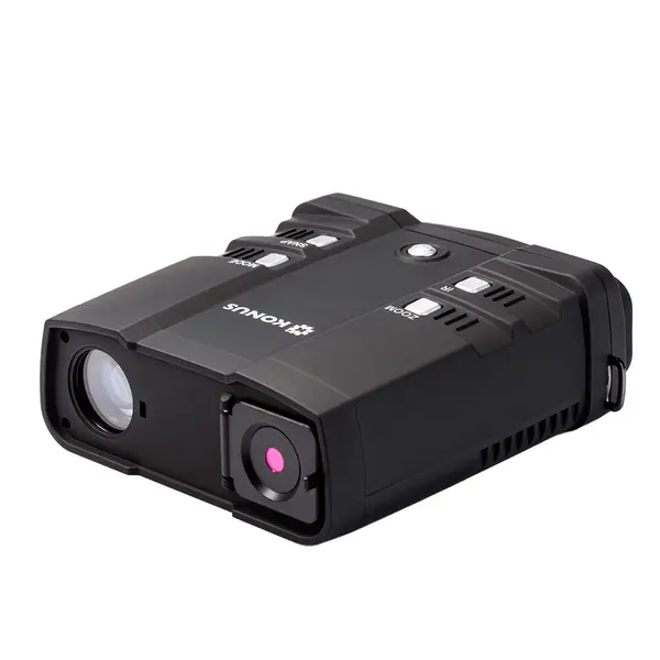 Цифровой бинокль Konuspy-13 (3,6-10,8х, дистанция обнаружения 300м, ИК фонарь, запись видео, USB порт)