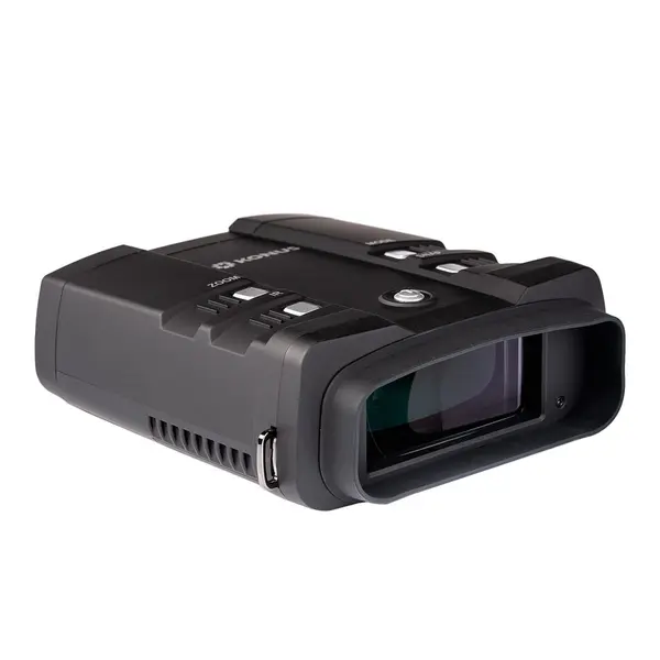 Цифровой бинокль Konuspy-13 (3,6-10,8х, дистанция обнаружения 300м, ИК фонарь, запись видео, USB порт)