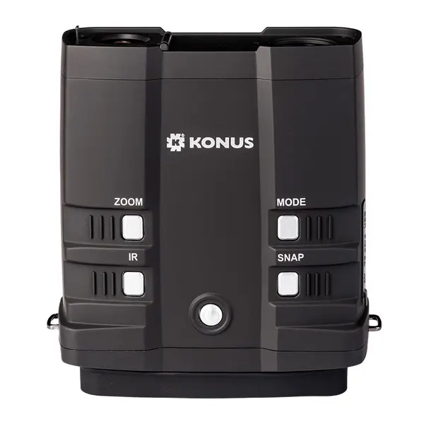 Цифровой бинокль Konuspy-13 (3,6-10,8х, дистанция обнаружения 300м, ИК фонарь, запись видео, USB порт)