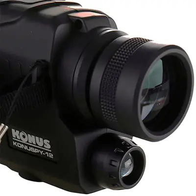 Цифровой монокуляр Konuspy-12 (5х-40х, дистанция обнаружения 200 м, ИК фонарь)