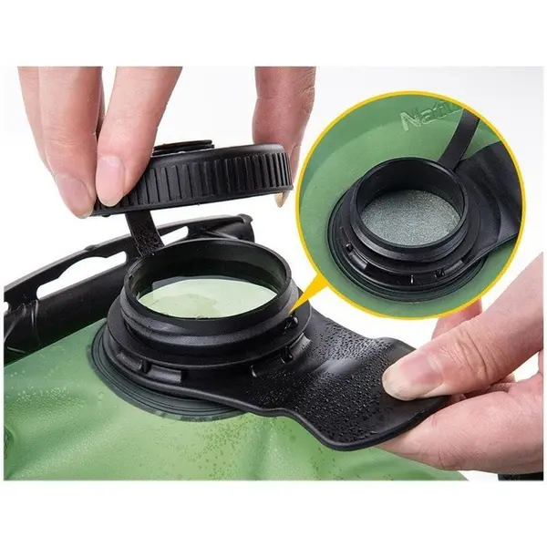 Питьевая система (гидратор) Naturehike PET NH30Y030-D 3 л, зеленый