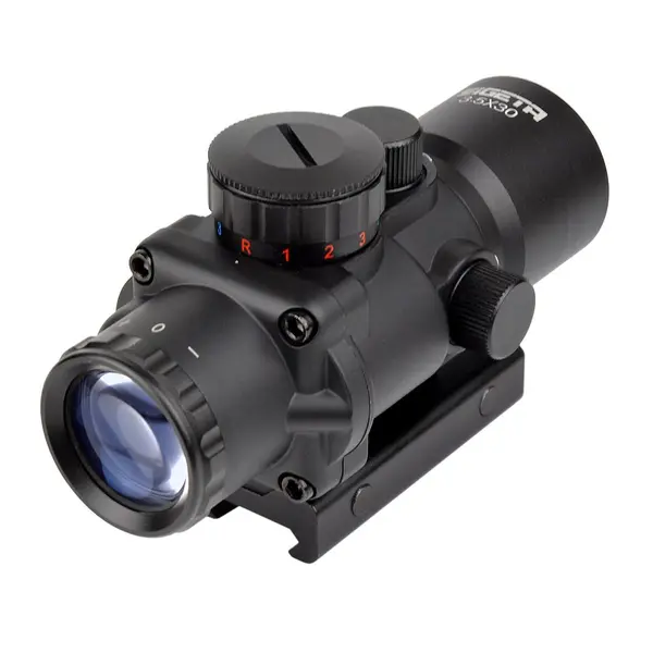 Prismatic Sight SIGETA Prismatic 3.5x30 Mildot Red/Green/Blue   Prismatic Sight SIGETA Prismatic 3.5x30 Mildot Red/Green/Blue