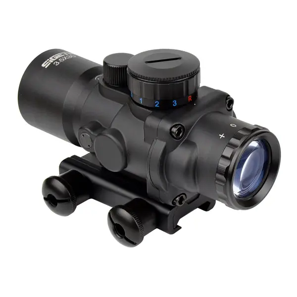 Prismatic Sight SIGETA Prismatic 3.5x30 Mildot Red/Green/Blue   Prismatic Sight SIGETA Prismatic 3.5x30 Mildot Red/Green/Blue