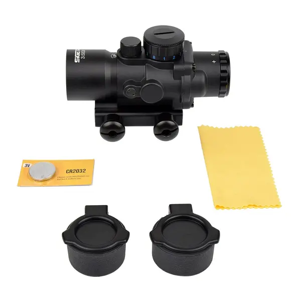 Prismatic Sight SIGETA Prismatic 3.5x30 Mildot Red/Green/Blue   Prismatic Sight SIGETA Prismatic 3.5x30 Mildot Red/Green/Blue