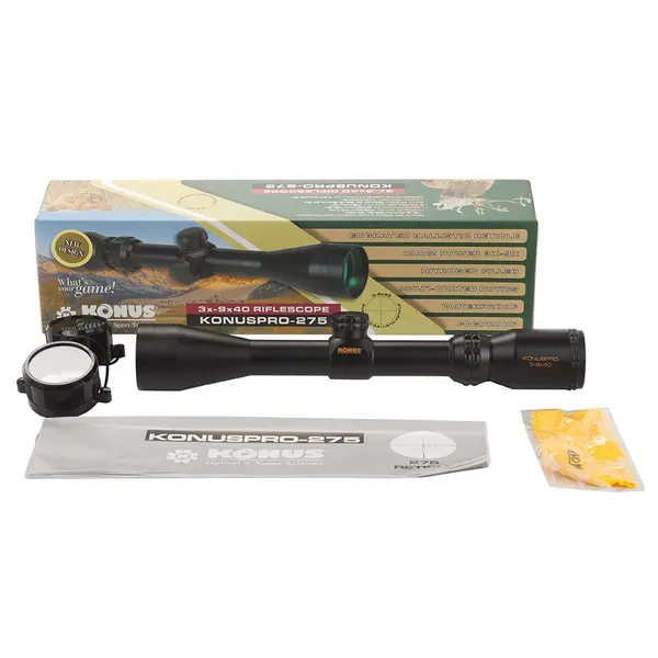 Оптичний приціл KONUS KONUSPRO-275 3-9x40 275