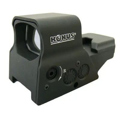 Прицел коллиматорный SIGHT-PRO R8 RED/GREEN DOT (открытый, 4 метки, линза 40мм, Weaver/ласт.хвост)