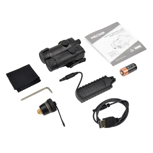 Тактичний блок HOLOSUN LE321-RD (LE321R) Red & IR / White & IR illuminator