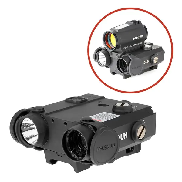 Тактичний блок HOLOSUN LS420-RD (LS420R) Red & IR / White & IR illuminator